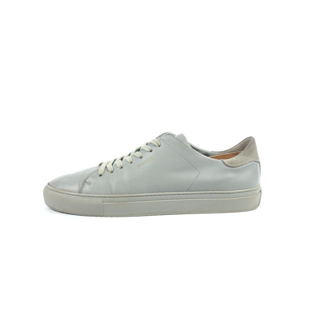 Axel Arigato Clean 90 Sneakers Gray Leather Minimal Quiet Luxury Athleisure 11